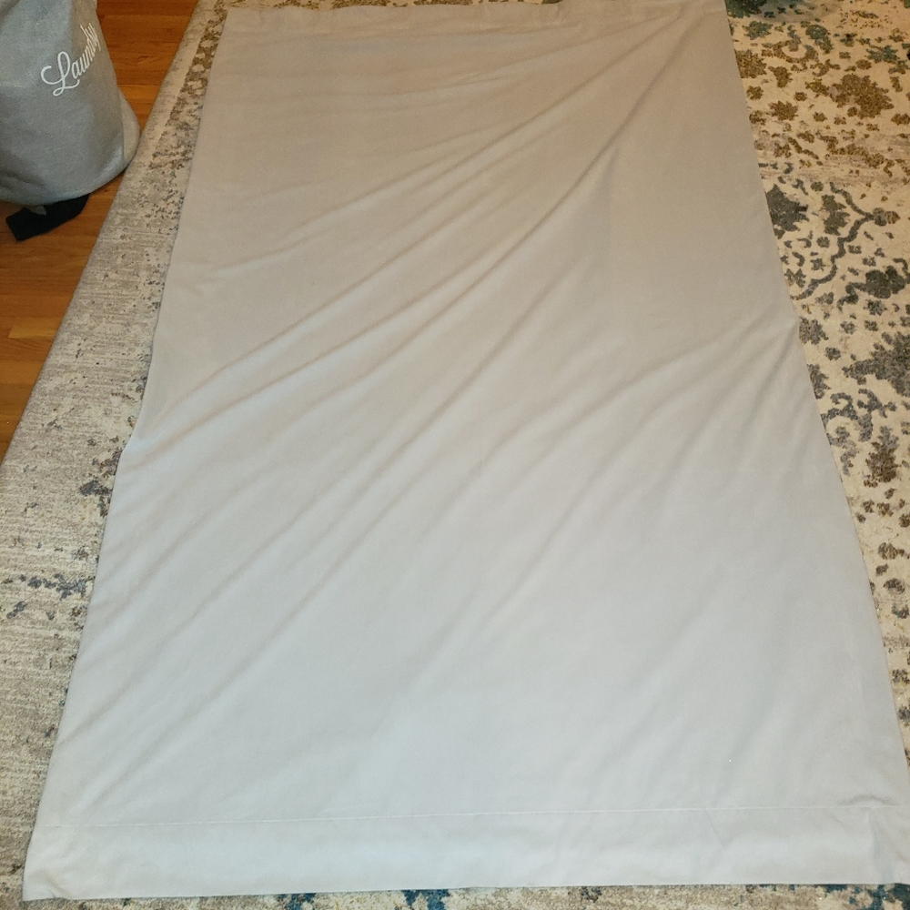 3 Light blue blackout curtains